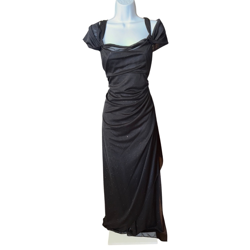 Alex Evenings Black sparkling Dress